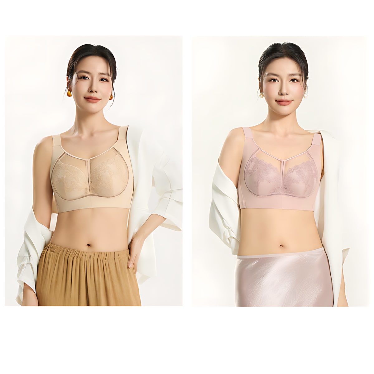 Supportive Minimizer Bra for C D E Cup