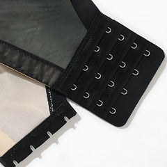 Thin Lace Black Bra for Large Breasts