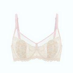 Ultra Thin Lace Floral Anti-Sag Bra