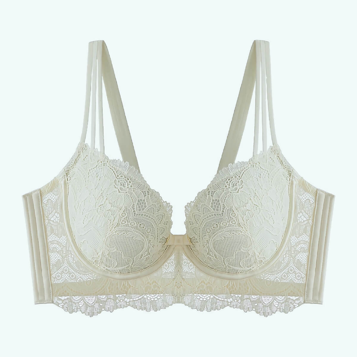 Ultra Thin Lace Soft Underwire Breast Reduction Bra