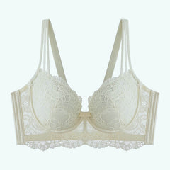 Ultra Thin Lace Soft Underwire Breast Reduction Bra