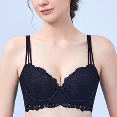 Ultra Thin Lace Soft Underwire Breast Reduction Bra