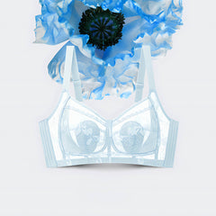 Ultra Thin Summer Wireless Lace Bra for Reducing Bra Size