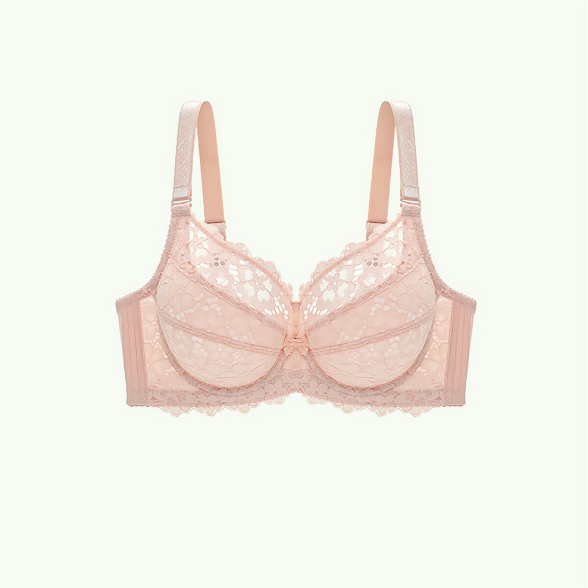 Ultra Thin Underwire Lace Floral Bra