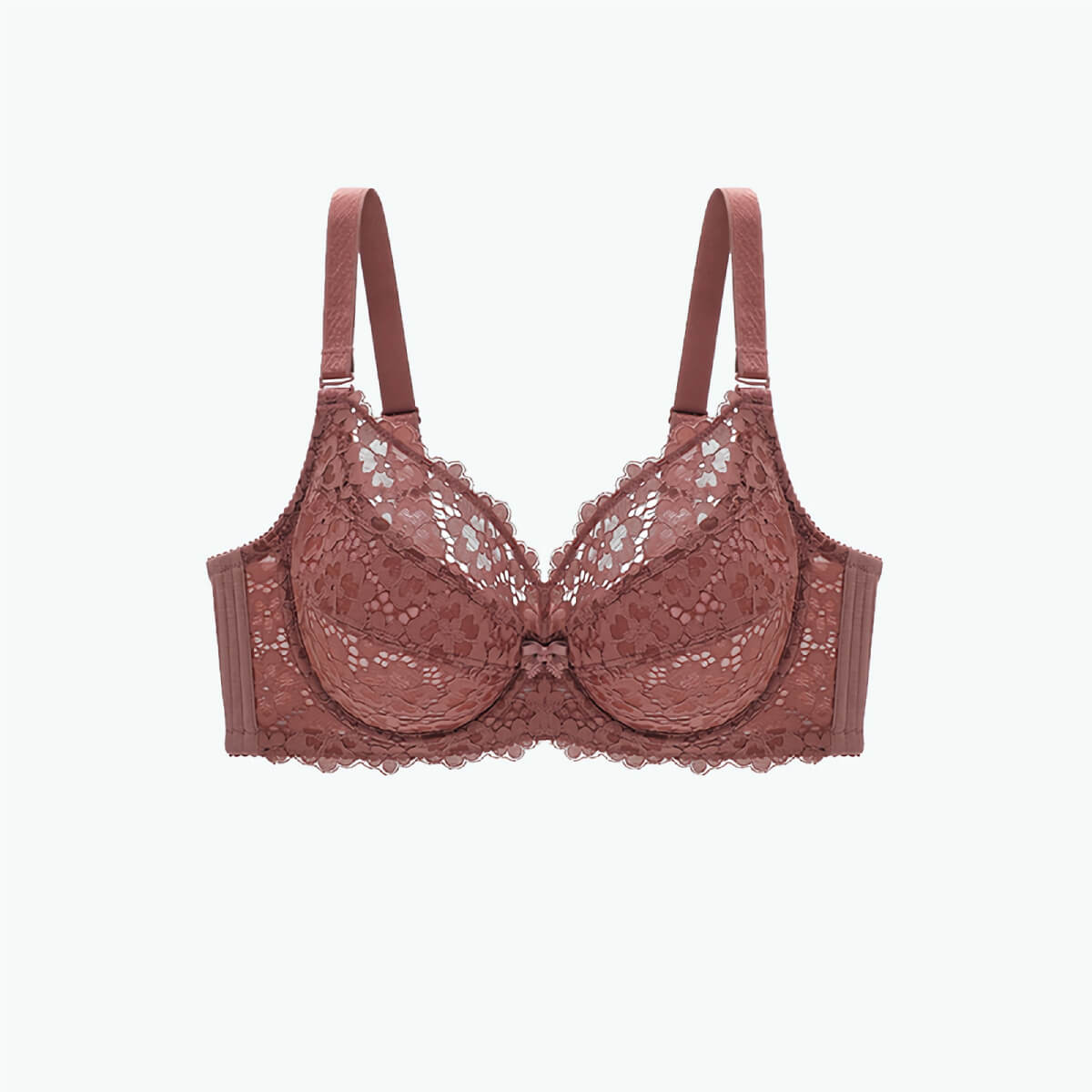 Ultra Thin Underwire Lace Floral Bra