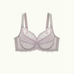 Ultra Thin Underwire Lace Floral Bra