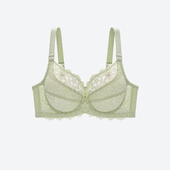 Ultra Thin Underwire Lace Floral Bra