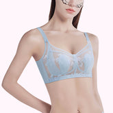 Ultra Thin Summer Wireless Lace Bra for Reducing Bra Size