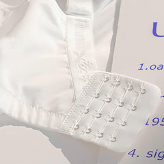 White Bridal Lingerie Ultra-thin Wireless Bra