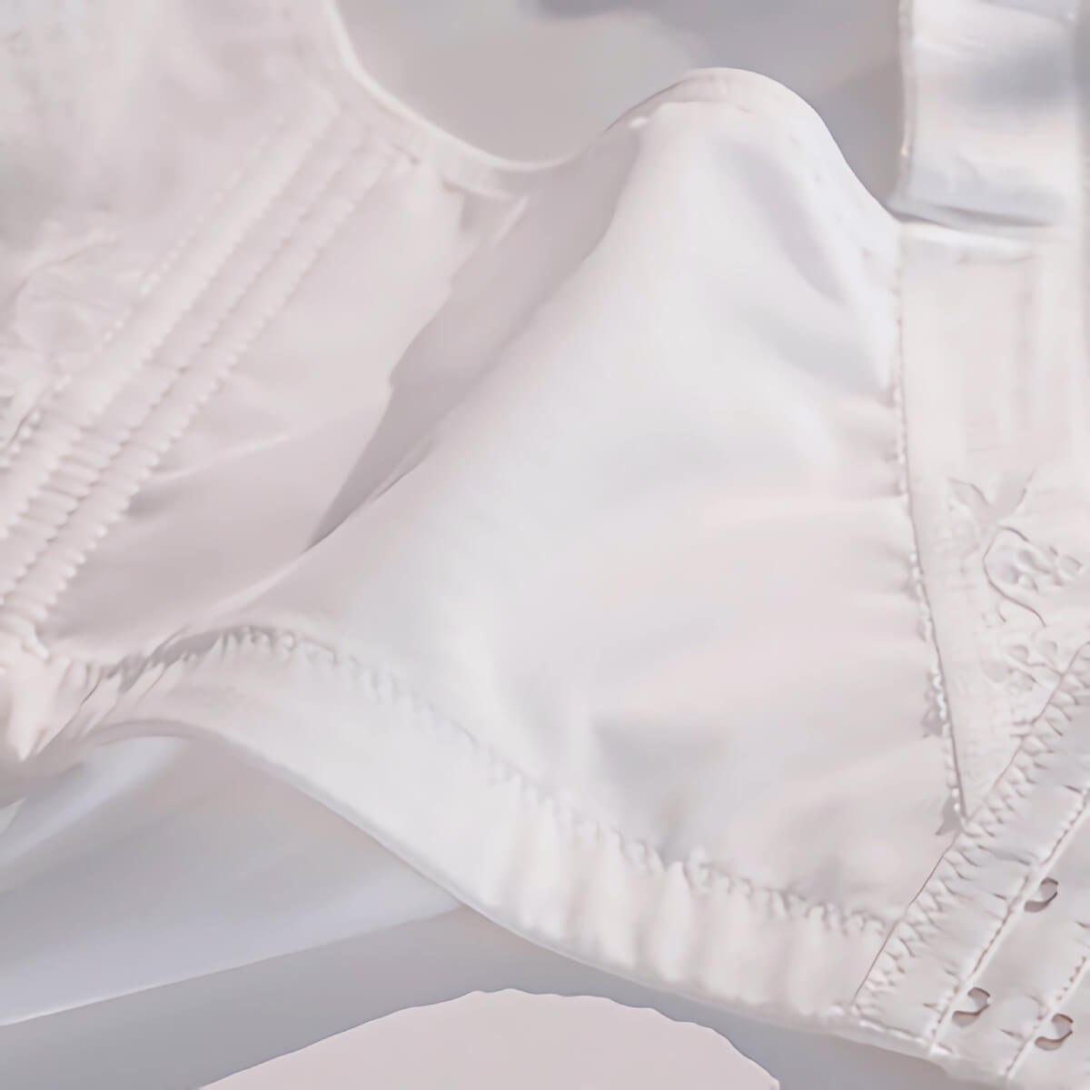 White Bridal Lingerie Ultra-thin Wireless Bra