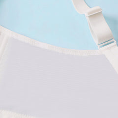 White Sexy Bridal Lingerie Full Cup Minimizing Bra