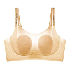Wire-Free Gel Support Bra with Fixed Cups - B-D Cups