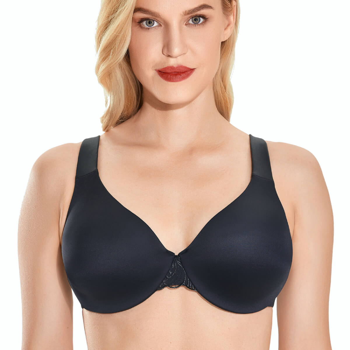 Women’s Plus Size Full Coverage Minimizer Lace Bra