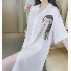 Women’s Satin Plus Size Sexy Nightgowns