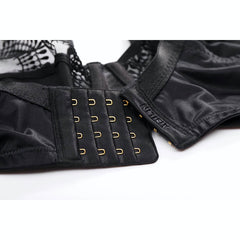 Women's Sheer Sexy Lace Full Cup Minimizer Bra