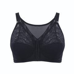 Women's Smooth Cotton Front Closure Posture Bra