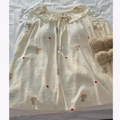 Women's Sweet Princess Padded Cami Pajama Set with Shorts