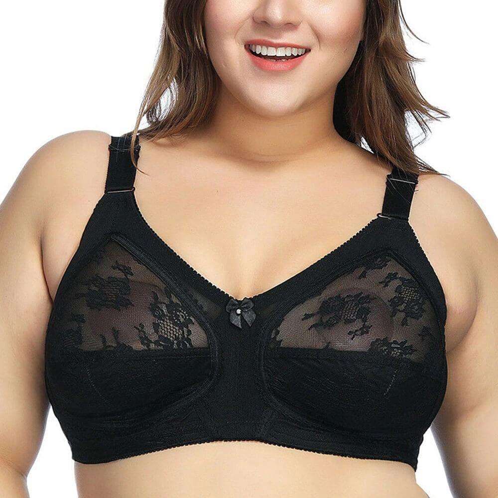 Full Coverage Wireless Minimizer Bras - Okay Trendy