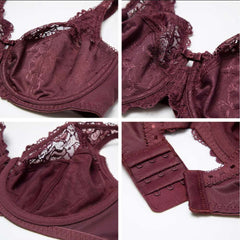 38B Bra Size Full Coverage Underwire Lace Bra - Okay Trendy