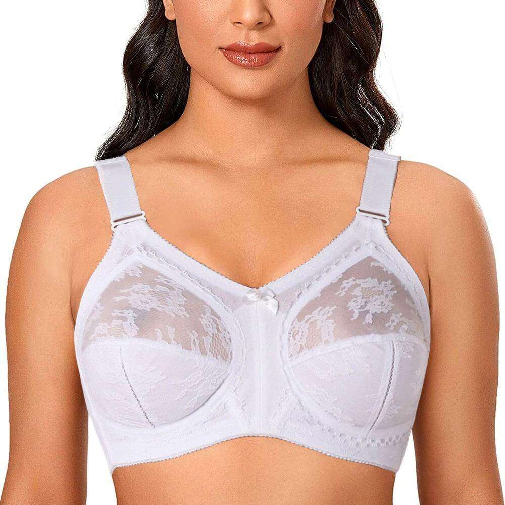 AILIVIN Underwire Bras for Women Unlined Minimizer Full Coverage