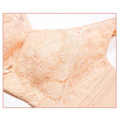 Lace Wire Free Bras For Large Breasts 34C-48E - Okay Trendy