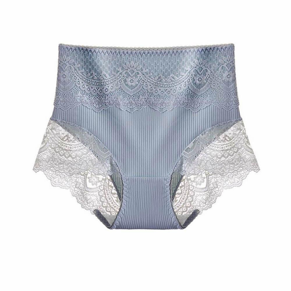 Large Size Cotton Hi Waist Brief - Okay Trendy