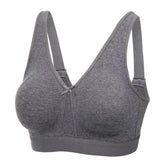 Cotton Comfortable Plus Size Bra No Underwire 34C- 48dd - Okay Trendy