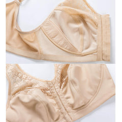 Cotton Wirefree Front Hook Bras - Okay Trendy