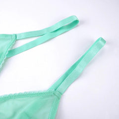Ultra Thin Transparent Bras And Sheer Panties - Okay Trendy