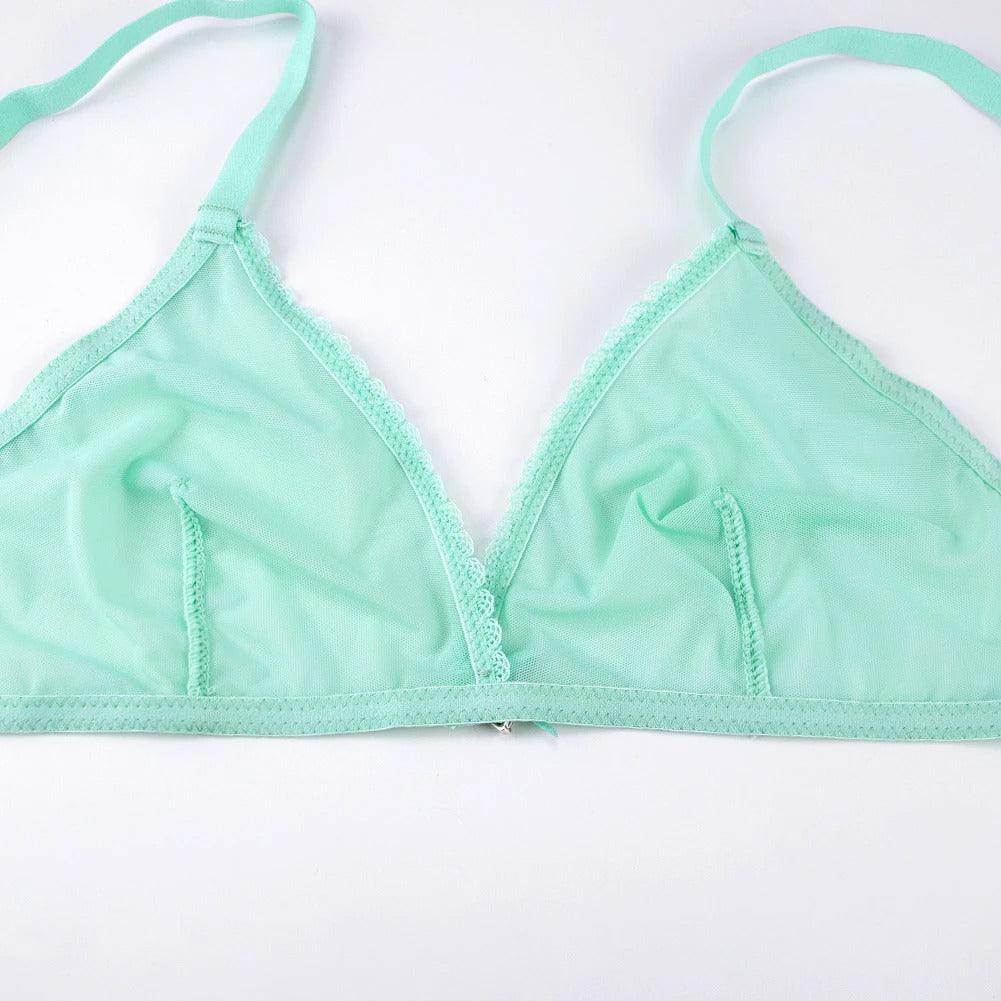 Ultra Thin Transparent Bras And Sheer Panties - Okay Trendy