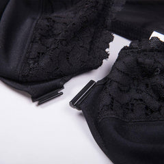 See Through Front Closure Plus Size Bras For Seniors - Okay Trendy