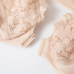 See Through Front Closure Plus Size Bras For Seniors - Okay Trendy