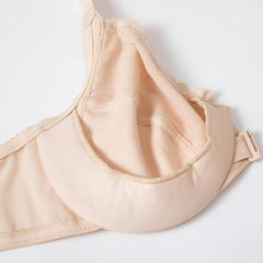 See Through Front Closure Plus Size Bras For Seniors - Okay Trendy