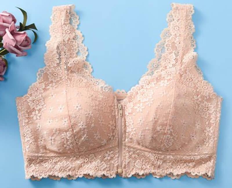 Front Closure Wireless Bra for Women - Okay Trendy