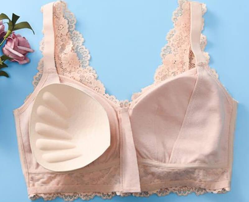 Front Closure Wireless Bra for Women - Okay Trendy