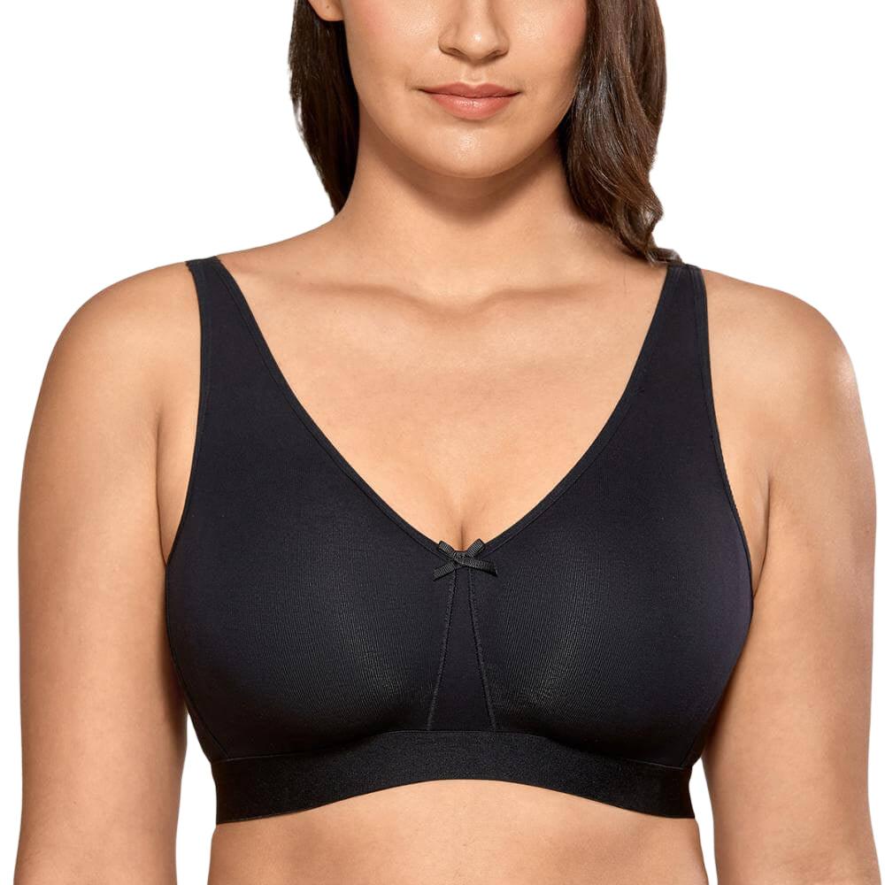 Full Coverage Comfortable Plus Size Sleep Bra 34C- 48dd