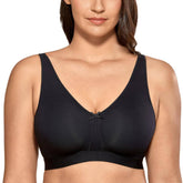 Full Coverage Comfortable Plus Size Sleep Bra 34C- 48dd - Okay Trendy