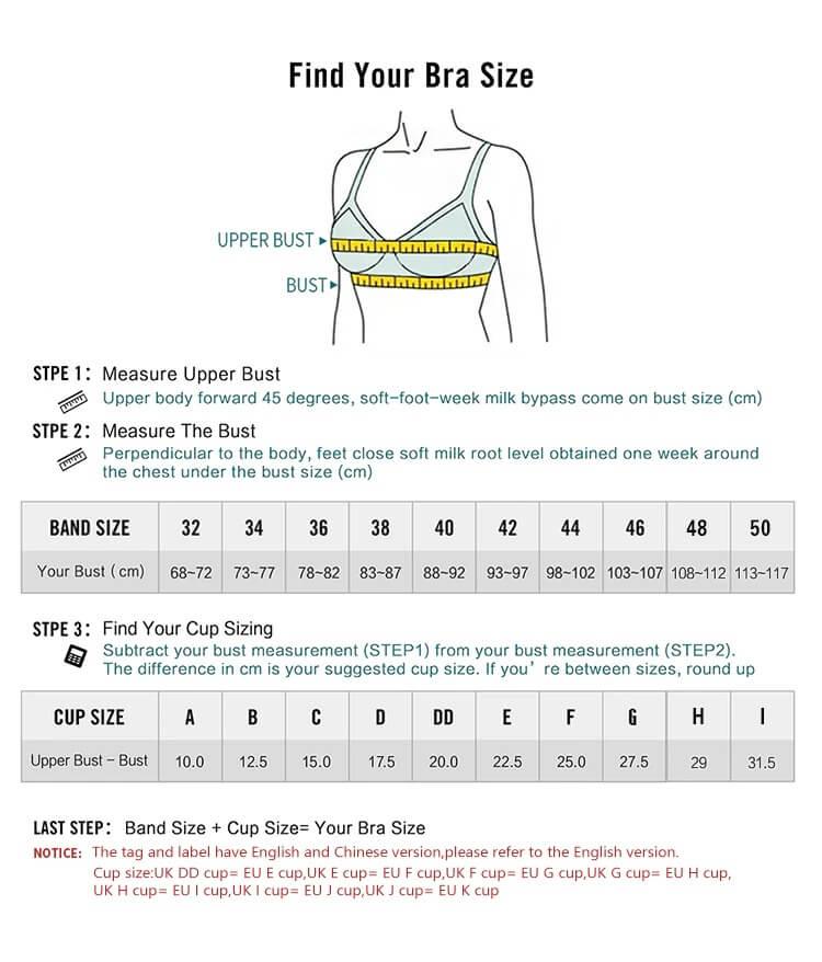 Full Coverage Comfortable Plus Size Sleep Bra 34C- 48dd - Okay Trendy