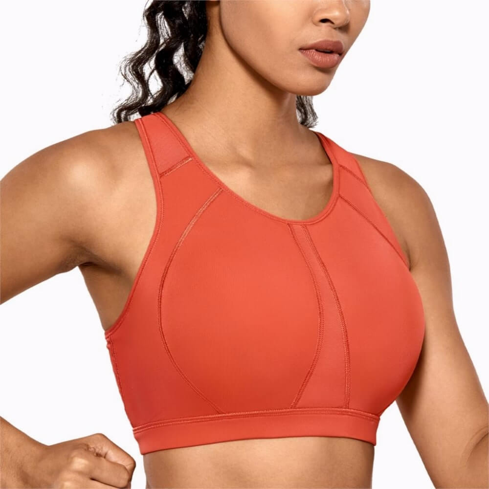 Full Coverage Green Sports Bra - Okay Trendy