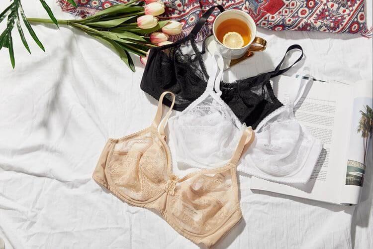 Full Cup Seethru Underwire Bra Plus Size - Okay Trendy