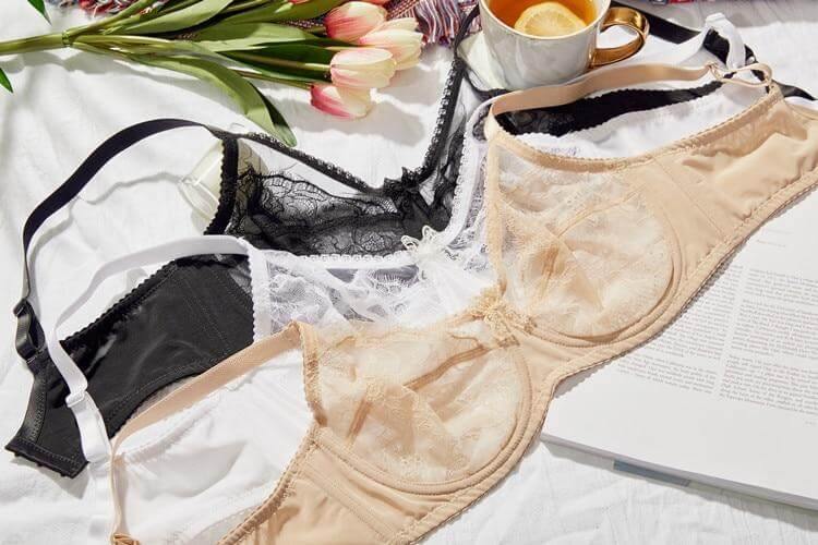 Full Cup Seethru Underwire Bra Plus Size - Okay Trendy