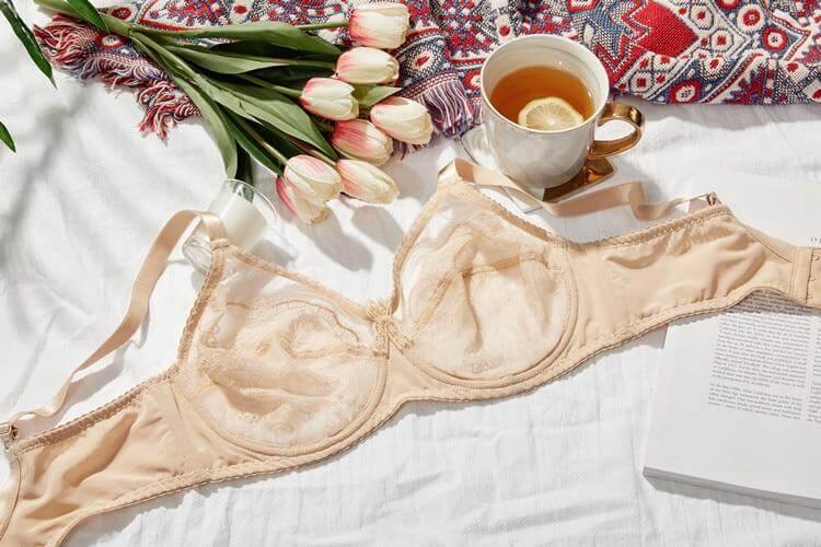 Full Cup Seethru Underwire Bra Plus Size - Okay Trendy