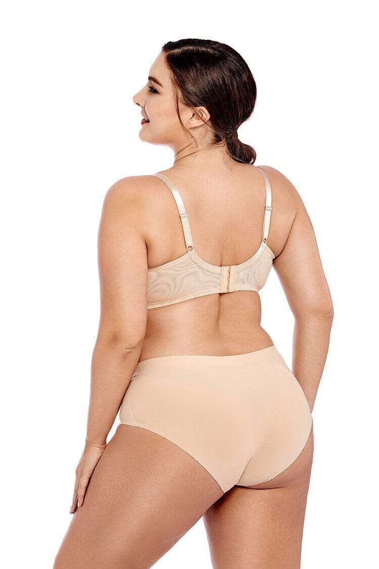 Full Cup Seethru Underwire Bra Plus Size - Okay Trendy