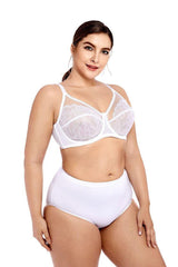 Full Cup Seethru Underwire Bra Plus Size - Okay Trendy