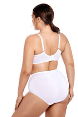 Full Cup Seethru Underwire Bra Plus Size - Okay Trendy