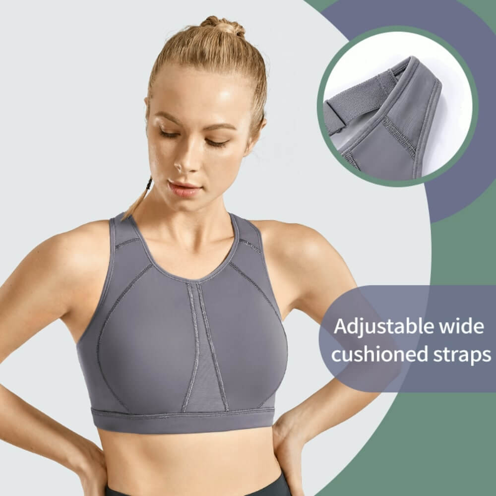 High Impact Moving Comfort Sports Bra - Okay Trendy