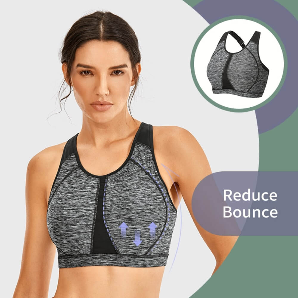 High Impact Moving Comfort Sports Bra - Okay Trendy