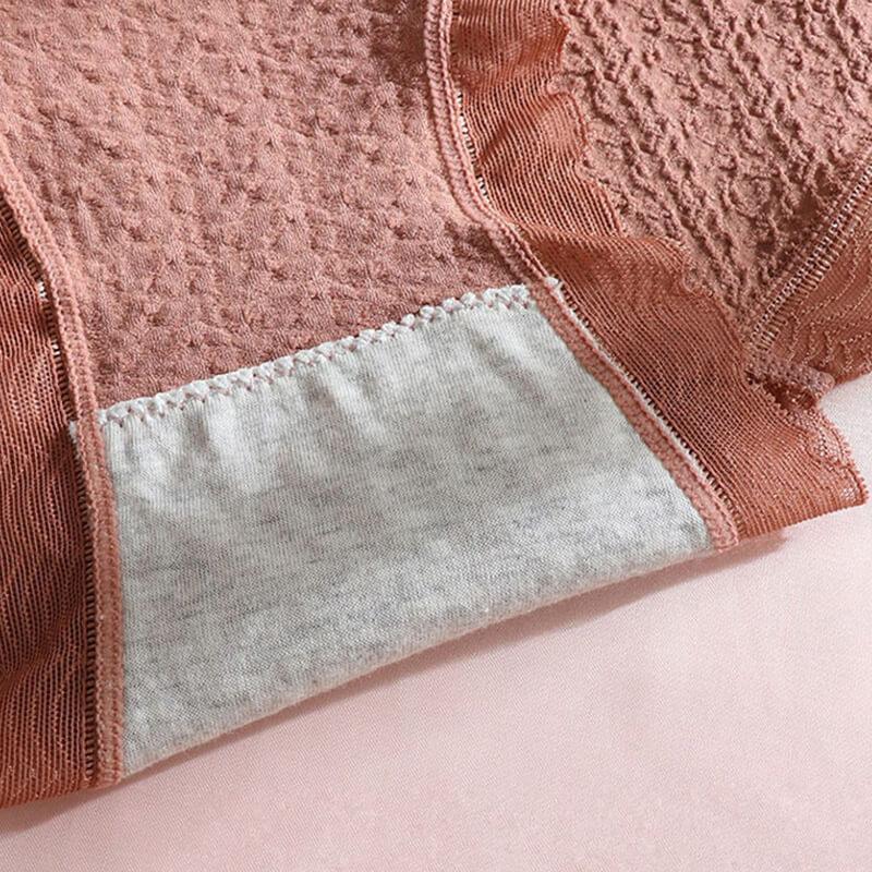 High Waist Plus Size Nylon Panties - Okay Trendy