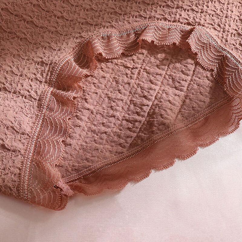 High Waist Plus Size Nylon Panties - Okay Trendy