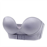 Invisible Push Up Front Closure Strapless Bra - Okay Trendy